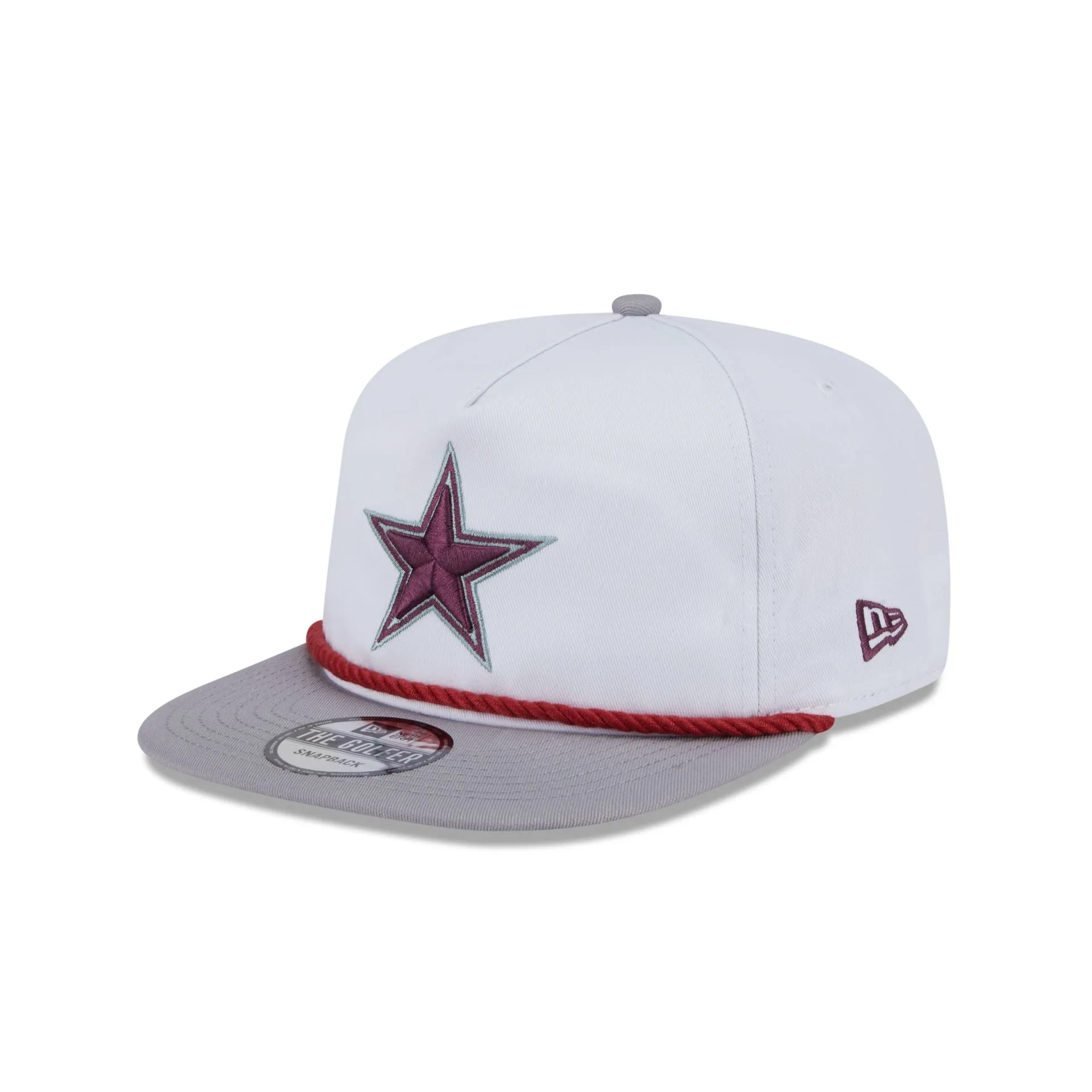 Dallas Cowboys Optic White Golfer Hat sold by New Era product image thumbnail 3