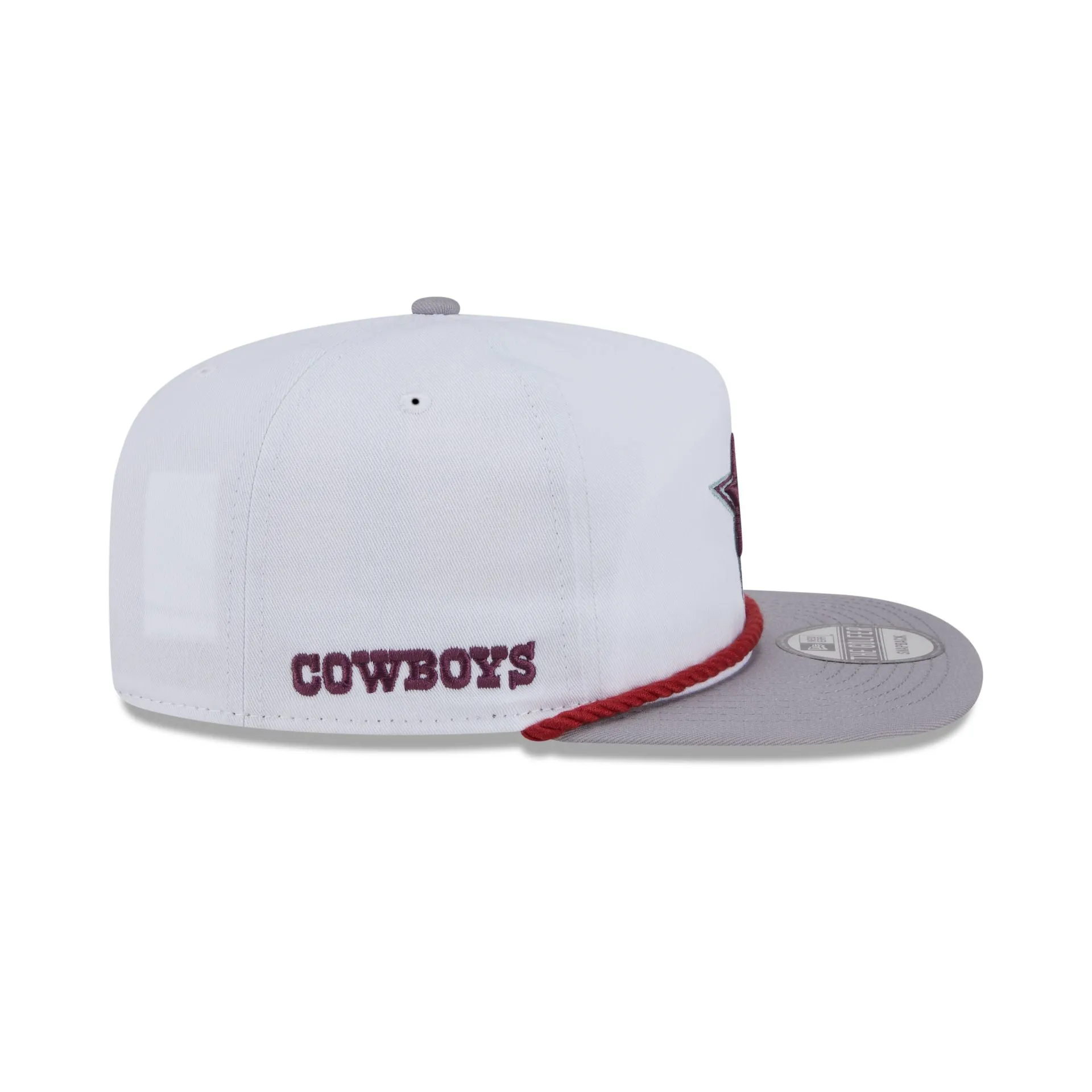 Dallas Cowboys Optic White Golfer Hat sold by New Era product image thumbnail 4