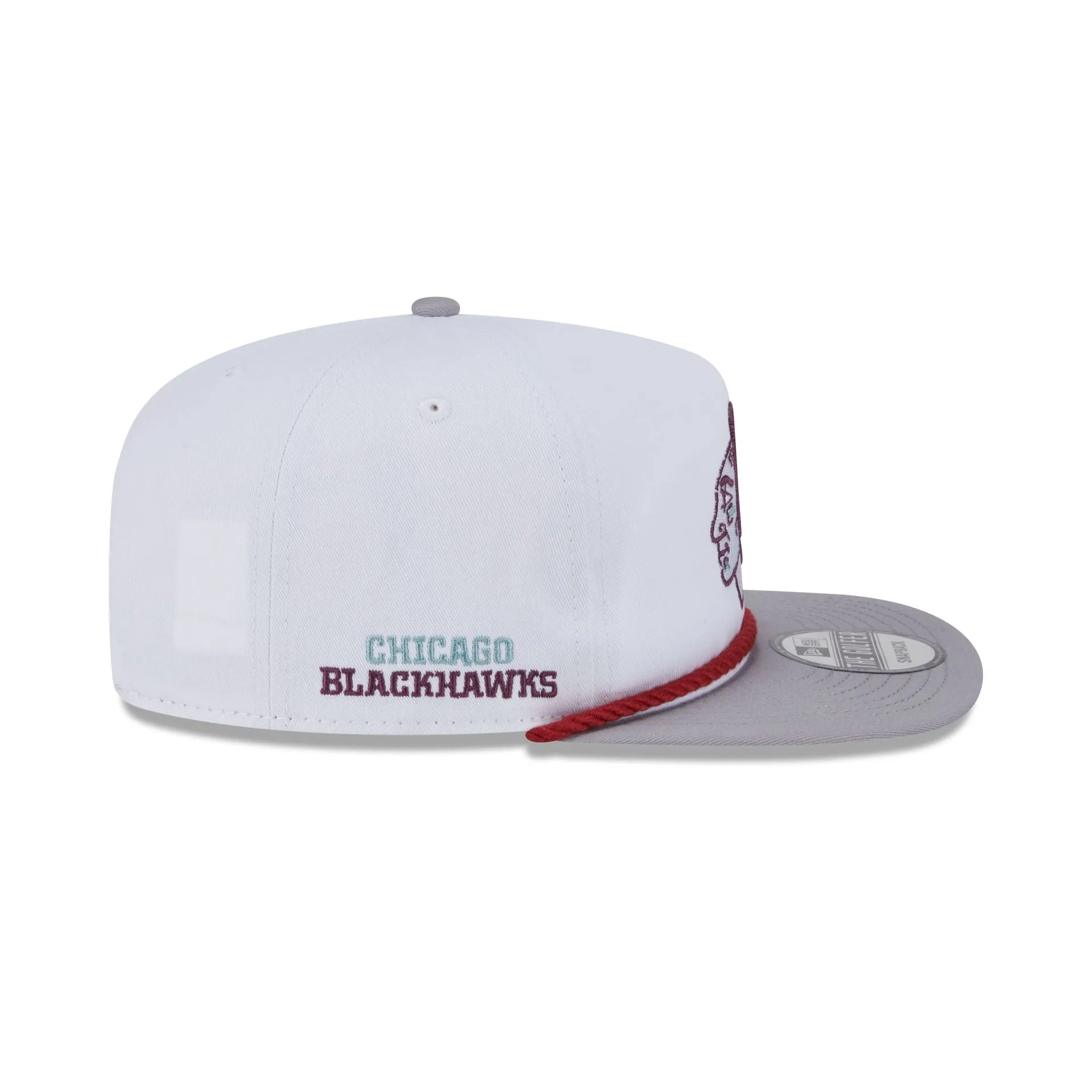Chicago Blackhawks Optic White Golfer Hat sold by New Era product image thumbnail 4
