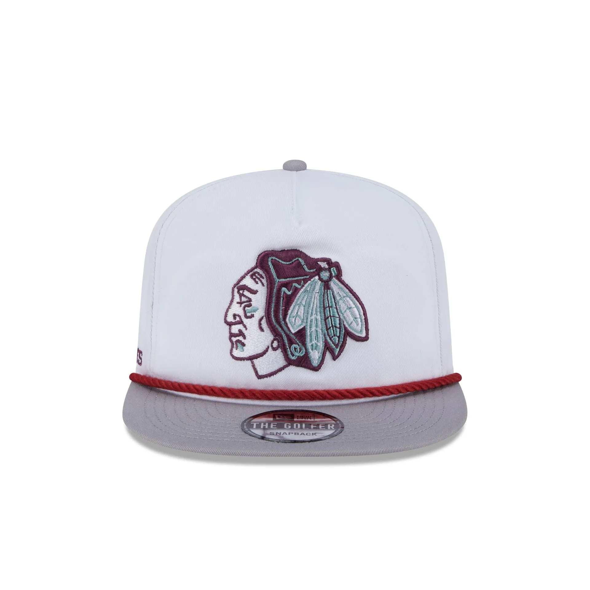Chicago Blackhawks Optic White Golfer Hat sold by New Era product image thumbnail 2