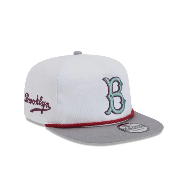Brooklyn Dodgers Optic White Golfer Hat sold by New Era