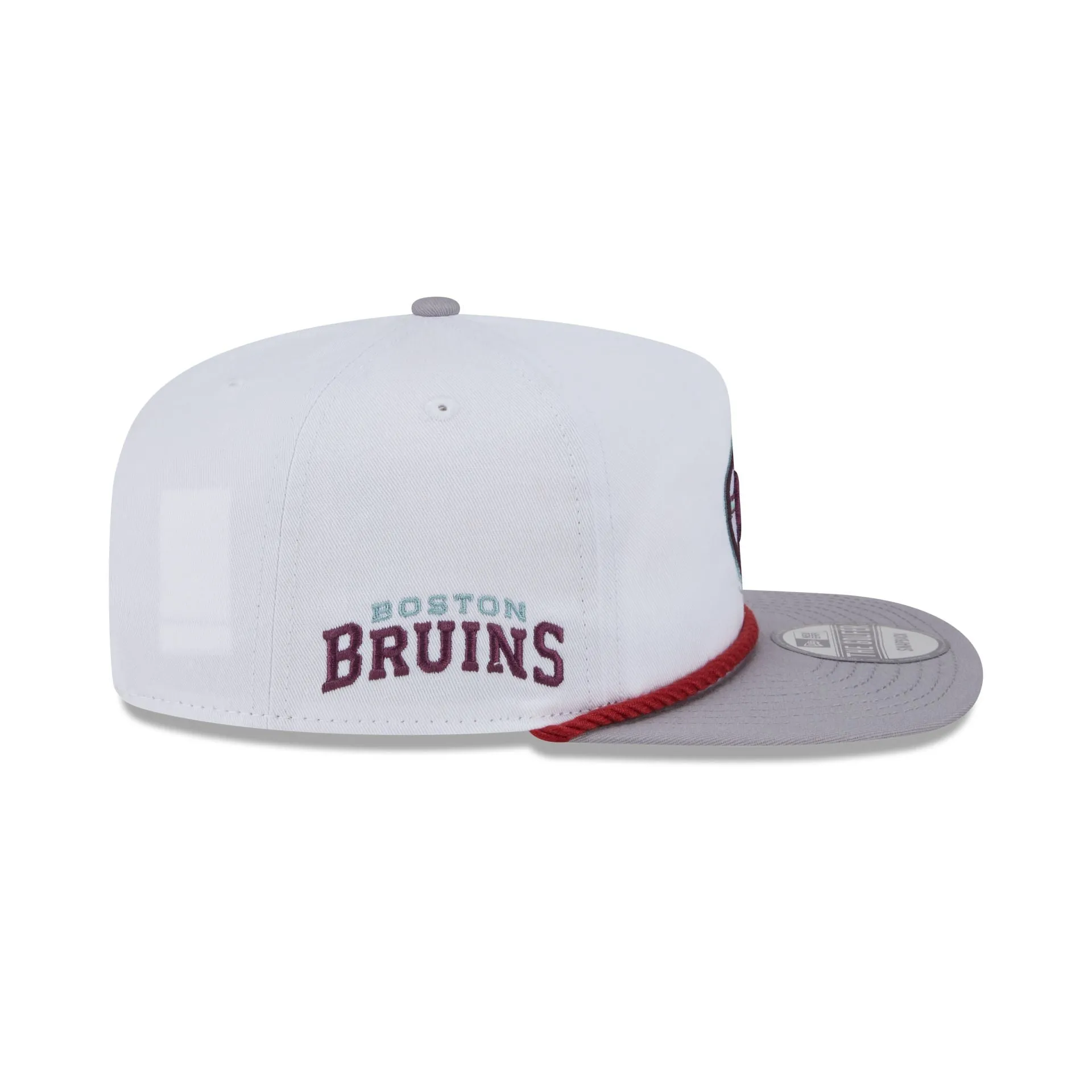 Boston Bruins Optic White Golfer Hat sold by New Era product image thumbnail 4