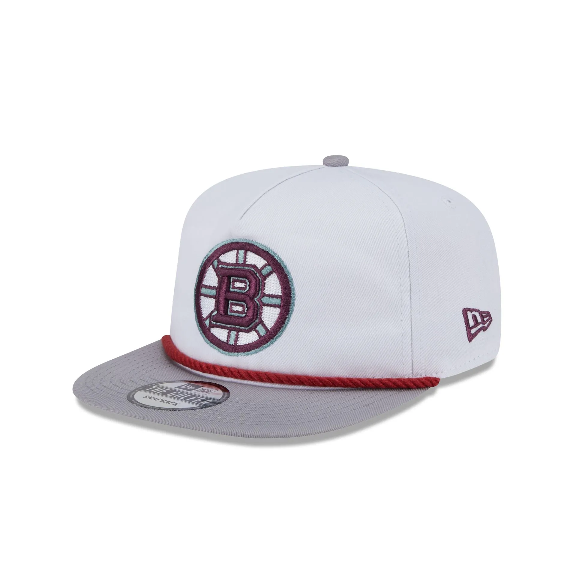 Boston Bruins Optic White Golfer Hat sold by New Era product image thumbnail 3