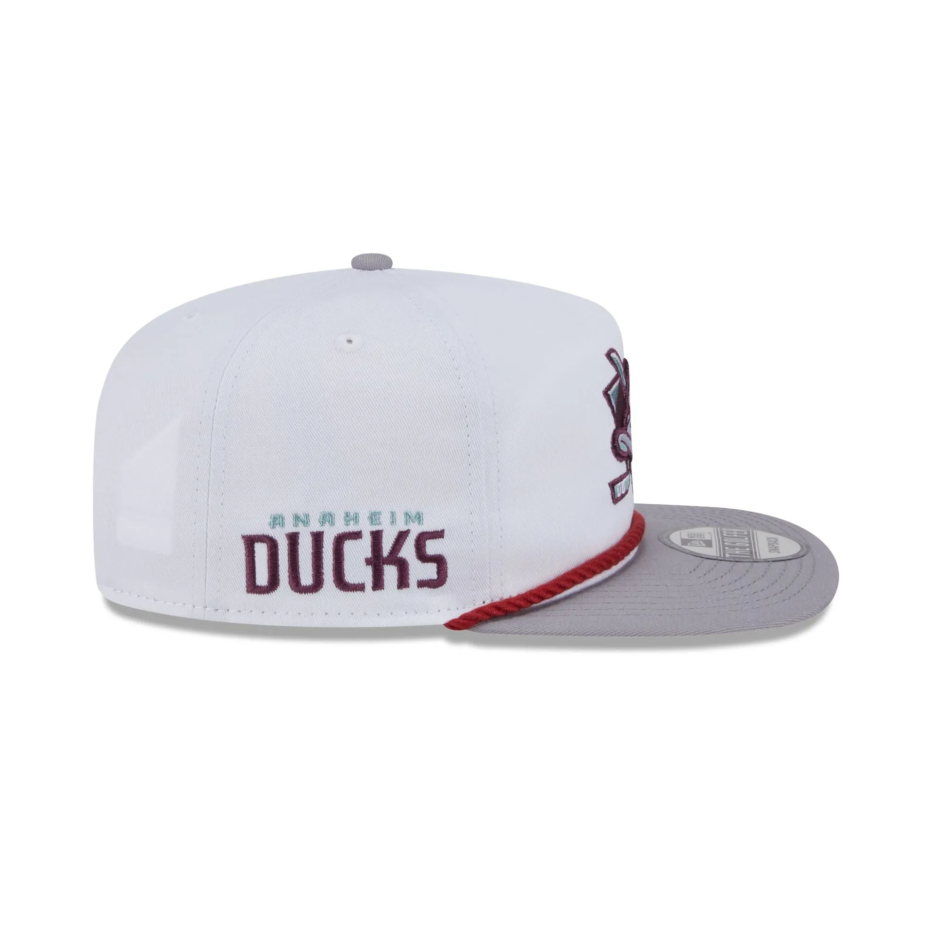 Anaheim Ducks Optic White Golfer Hat sold by New Era product image thumbnail 4
