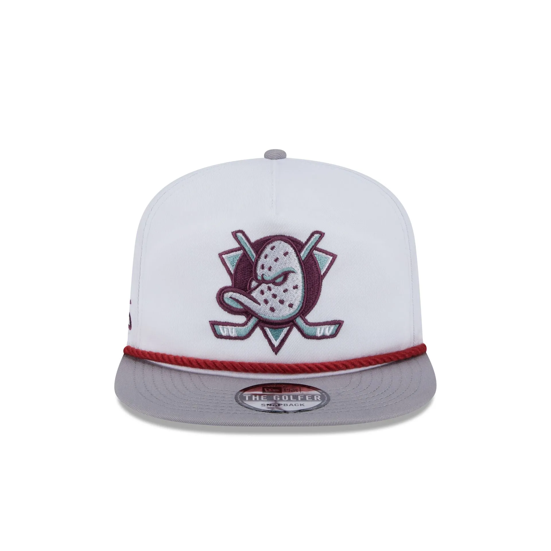 Anaheim Ducks Optic White Golfer Hat sold by New Era product image thumbnail 2