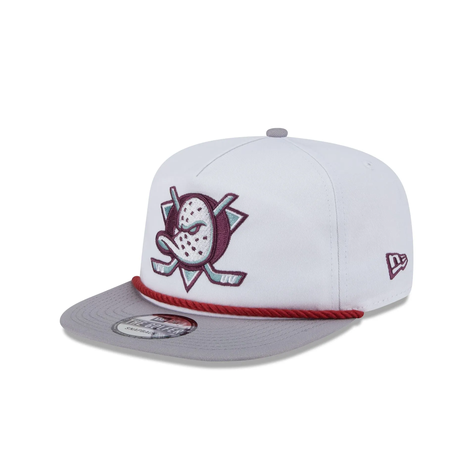 Anaheim Ducks Optic White Golfer Hat sold by New Era product image thumbnail 3