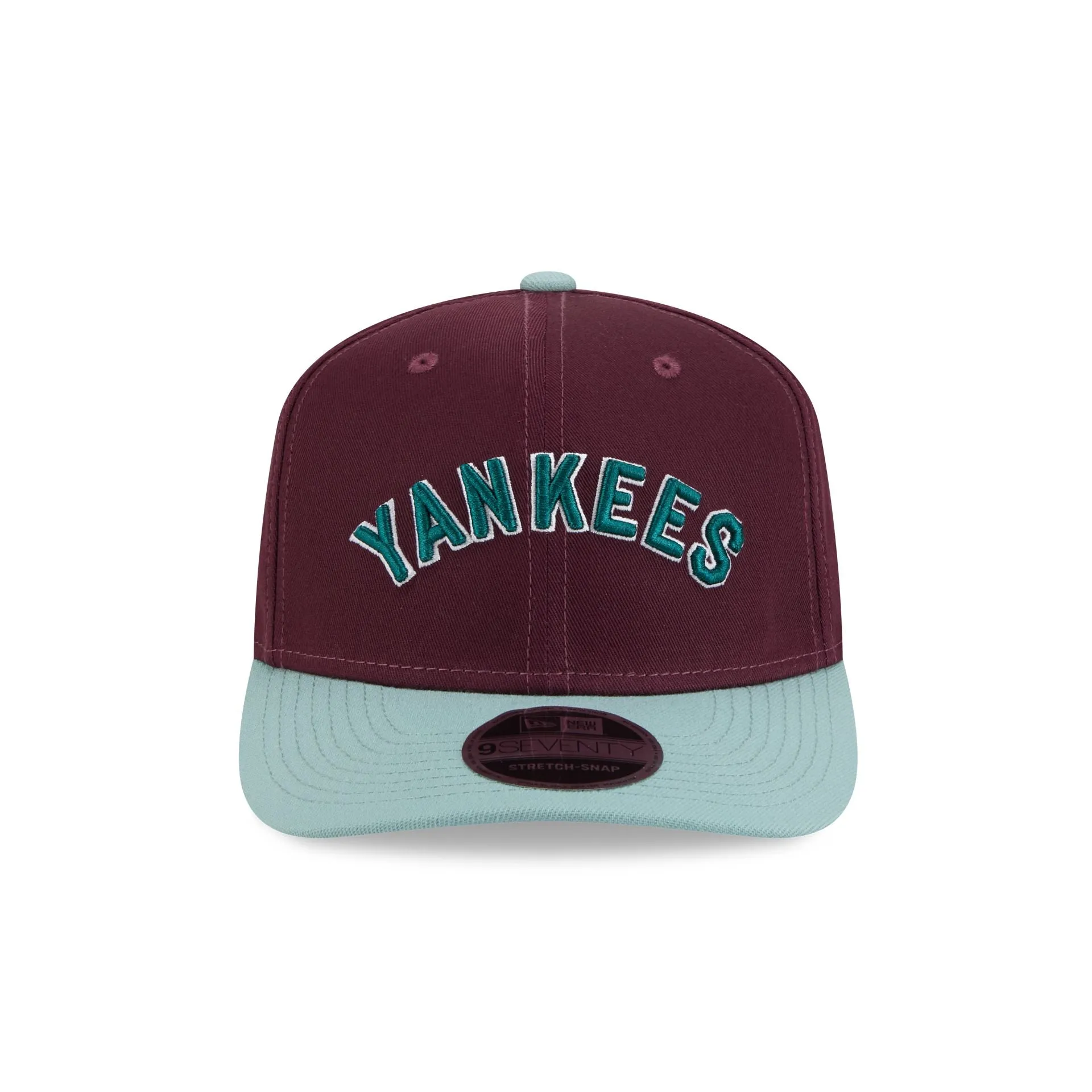 New York Yankees Maroon 9SEVENTY Stretch-Snap Hat sold by New Era product image thumbnail 2