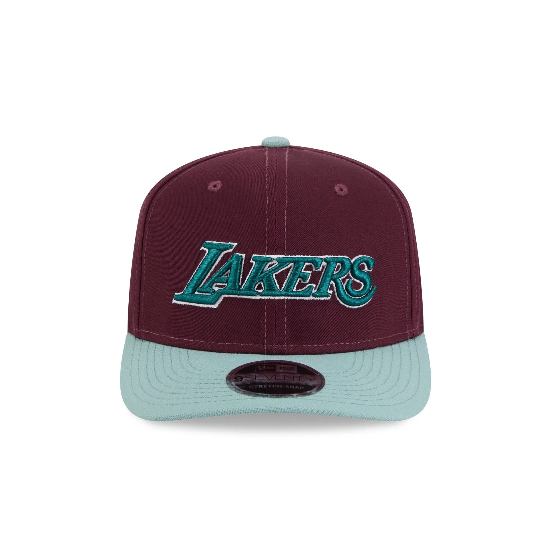 Los Angeles Lakers Maroon 9SEVENTY Stretch-Snap Hat sold by New Era product image thumbnail 2