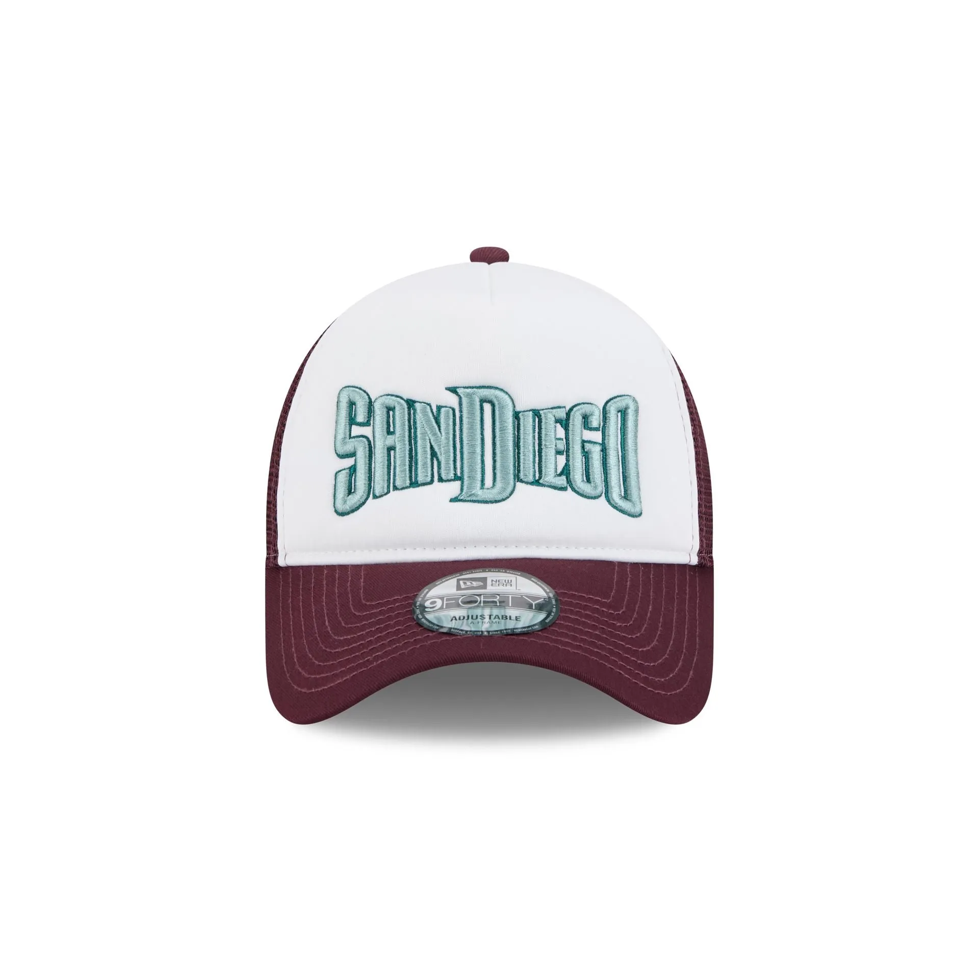 San Diego Padres Optic White 9FORTY A-Frame Snapback Hat sold by New Era product image thumbnail 2