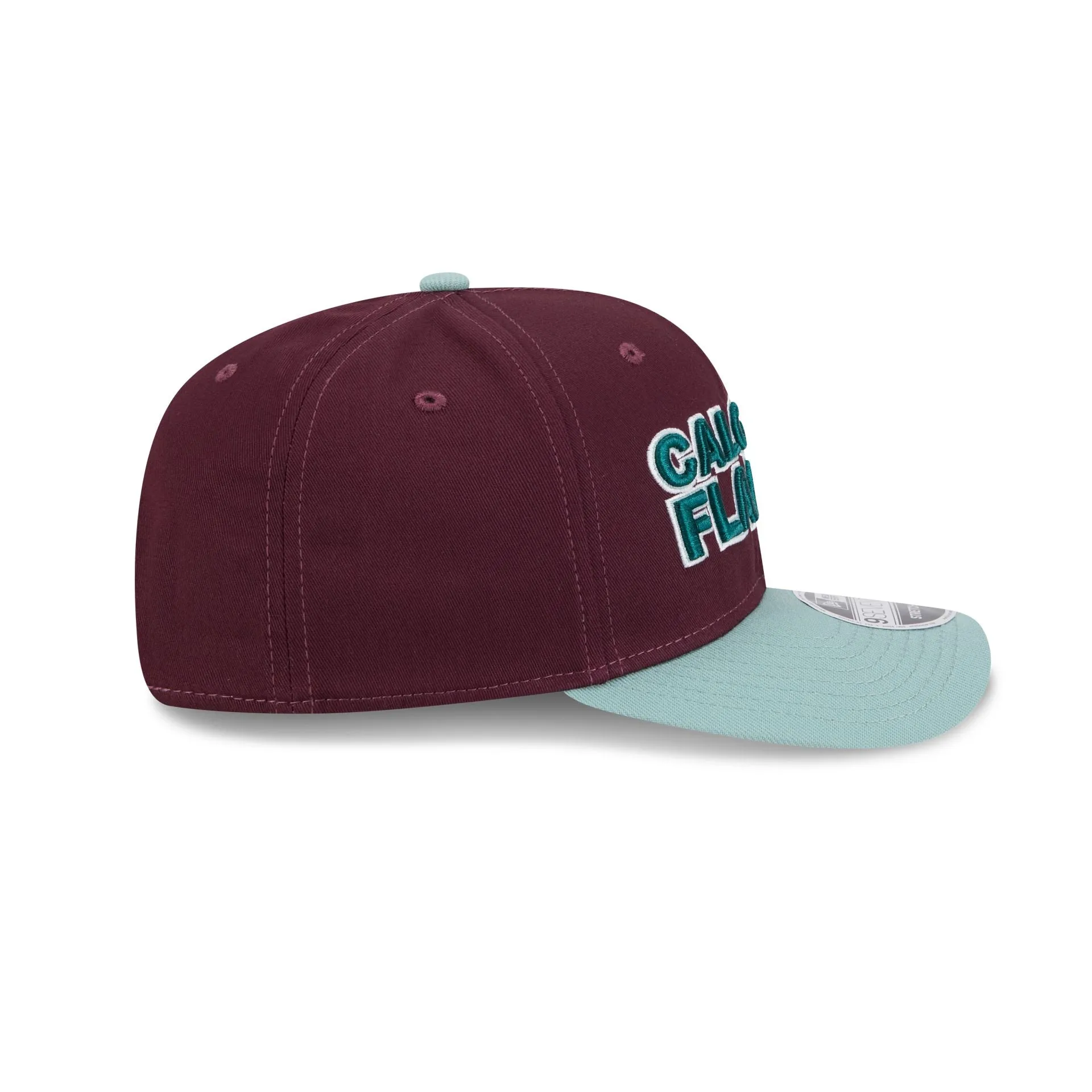 Calgary Flames Maroon 9SEVENTY Stretch-Snap Hat sold by New Era product image thumbnail 5