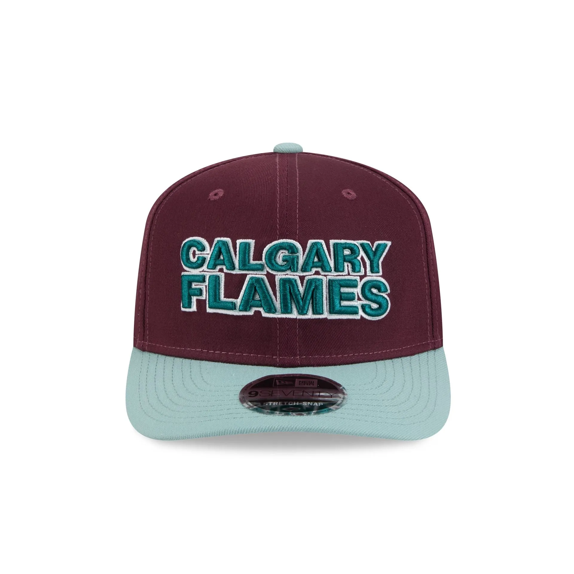 Calgary Flames Maroon 9SEVENTY Stretch-Snap Hat sold by New Era product image thumbnail 2