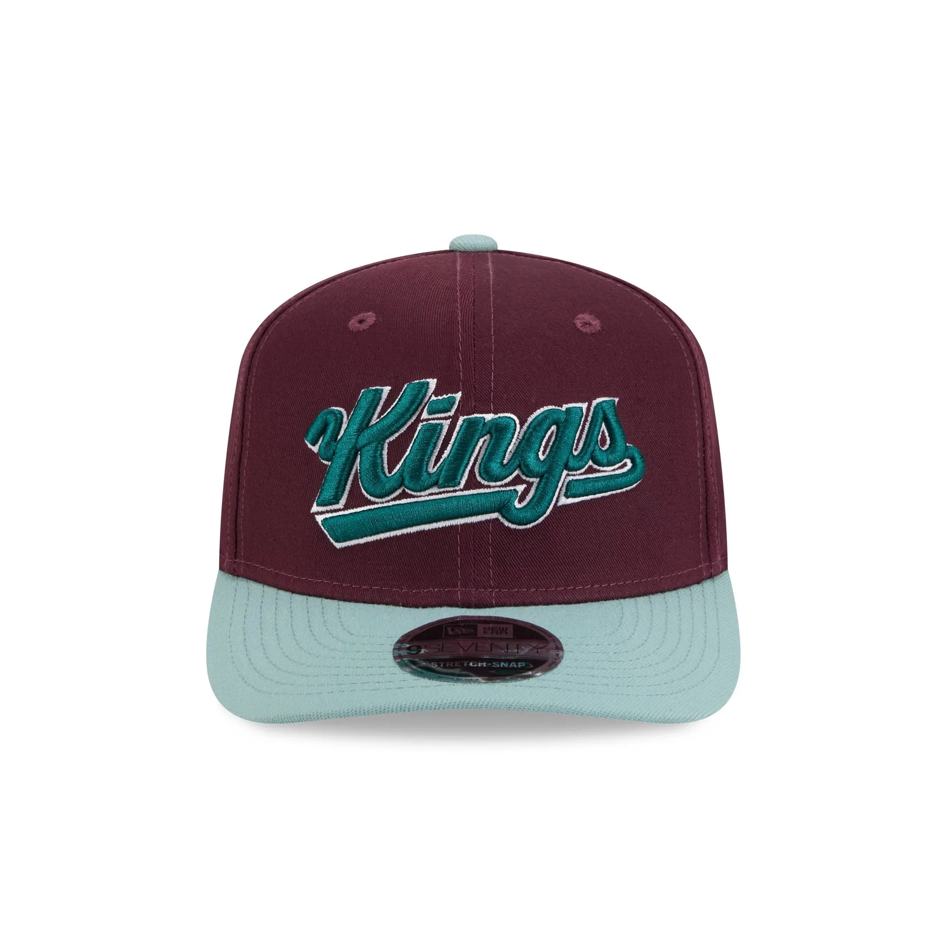 Sacramento Kings Maroon 9SEVENTY Stretch-Snap Hat sold by New Era product image thumbnail 2