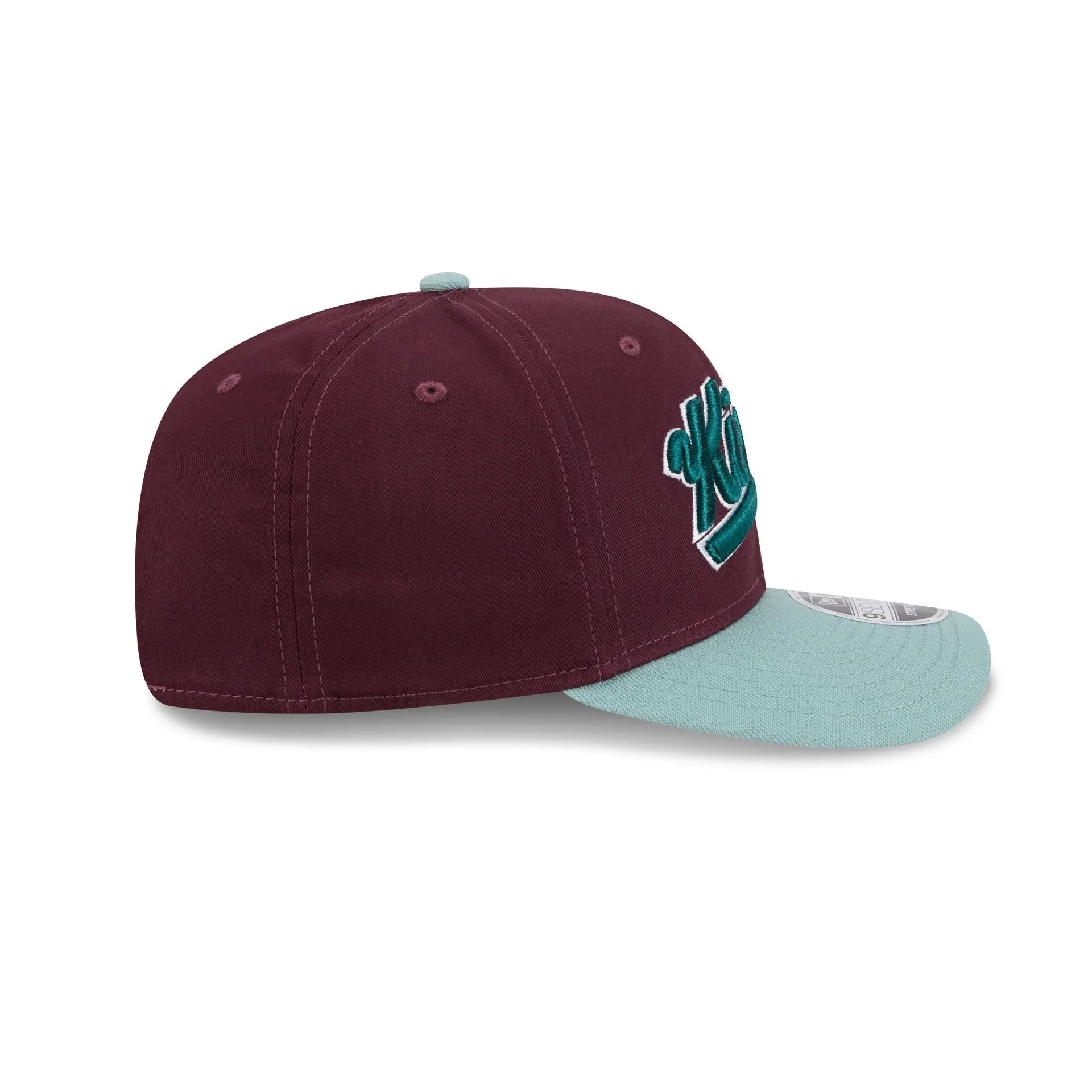 Sacramento Kings Maroon 9SEVENTY Stretch-Snap Hat sold by New Era product image thumbnail 5