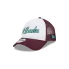 Atlanta Braves Optic White 9FORTY A-Frame Snapback Hat sold by New Era
