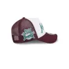 Atlanta Braves Optic White 9FORTY A-Frame Snapback Hat sold by New Era