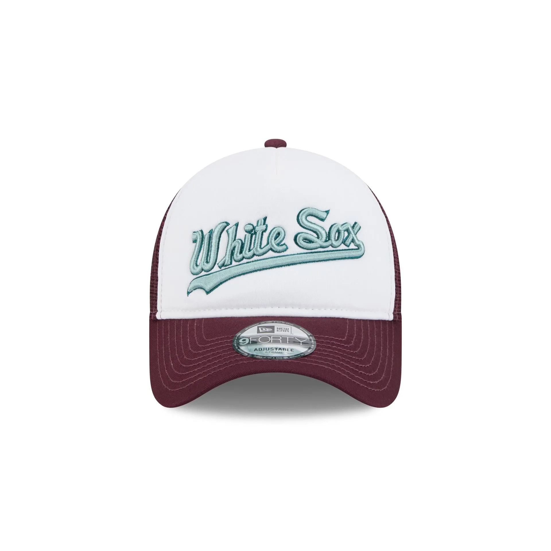 Chicago White Sox Optic White 9FORTY A-Frame Snapback Hat sold by New Era product image thumbnail 2