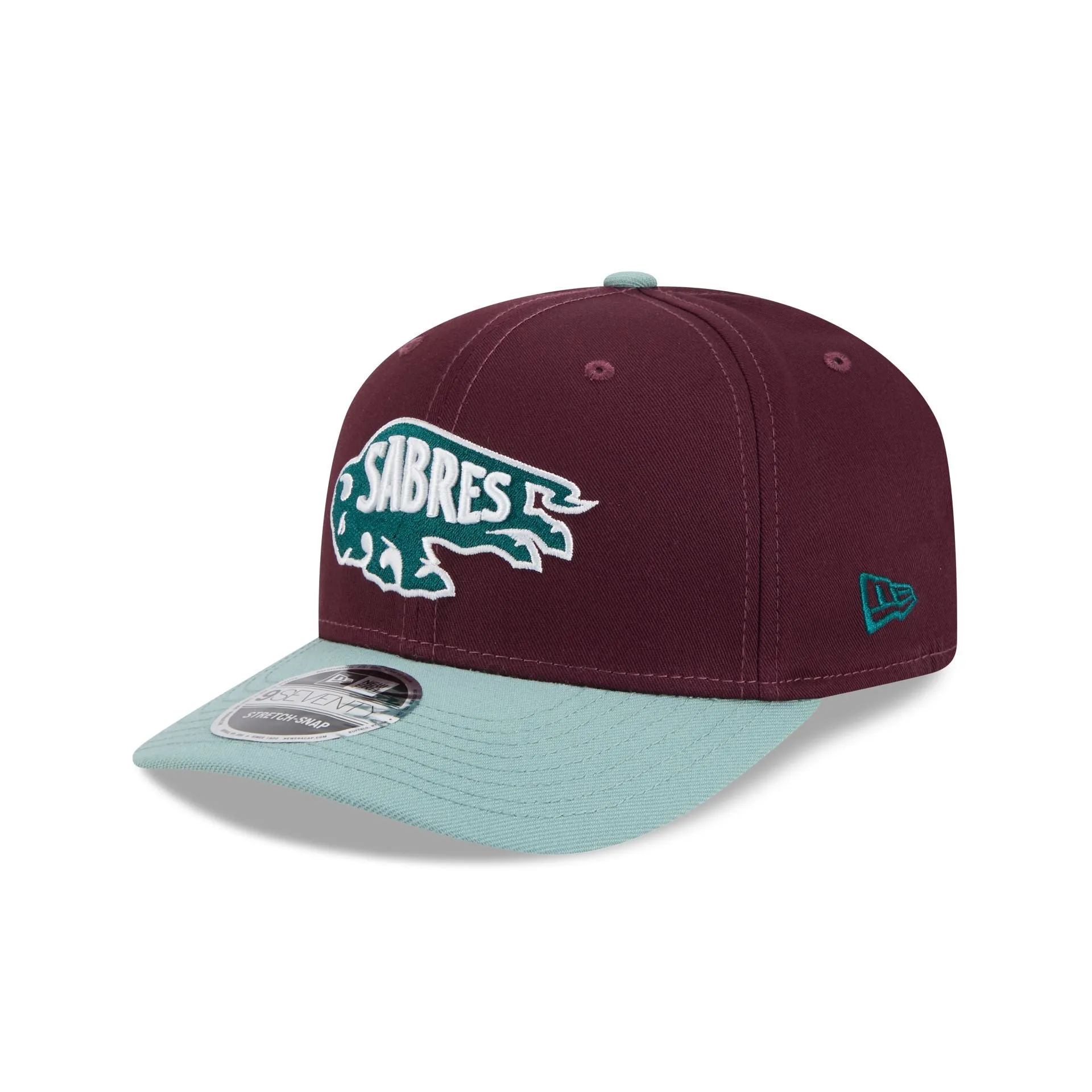 Buffalo Sabres Maroon 9SEVENTY Stretch-Snap Hat sold by New Era