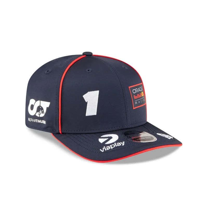 Oracle Red Bull Racing Max Verstappen 9SEVENTY Stretch-Snap Hat sold by New Era