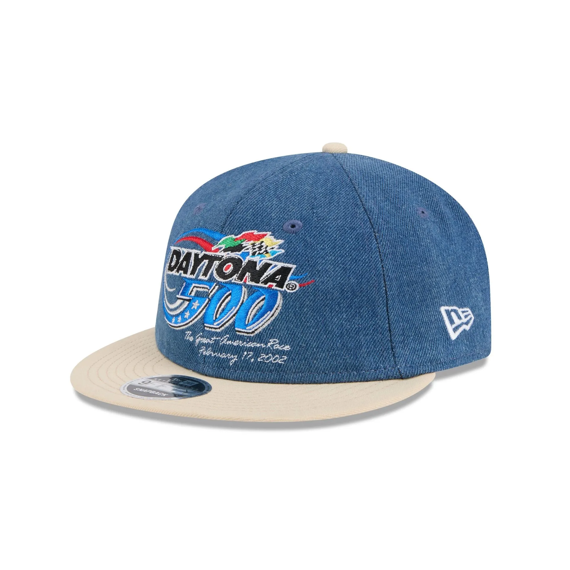 NASCAR Daytona® 500 Denim Retro Crown 9FIFTY Adjustable Hat sold by New Era