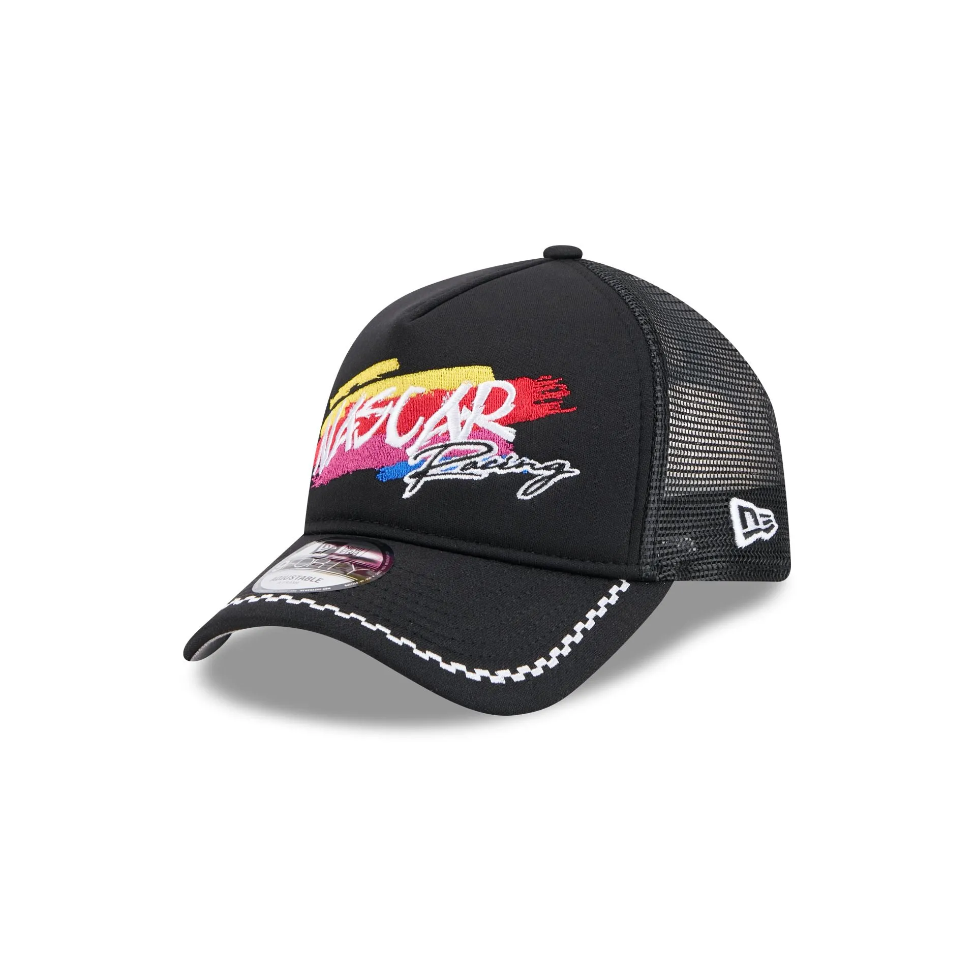 NASCAR Racing 9FORTY A-Frame Trucker Hat sold by New Era