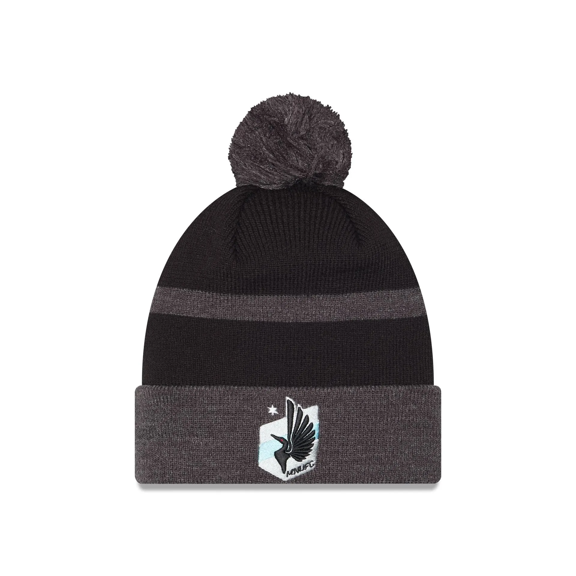 Minnesota United FC 2025 MLS Kickoff Pom Knit Hat sold by New Era