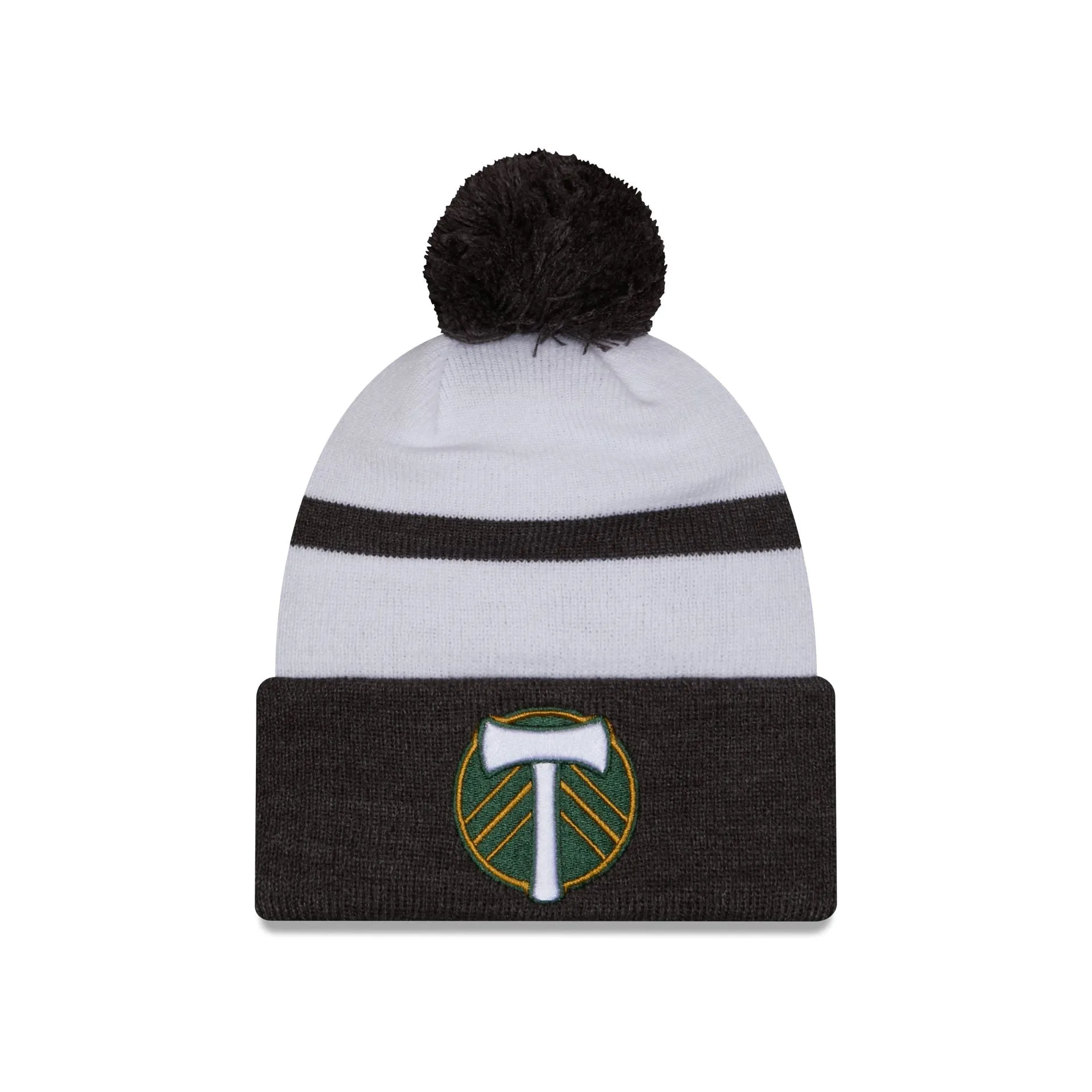 Portland Timbers 2025 MLS Kickoff Pom Knit Hat sold by New Era