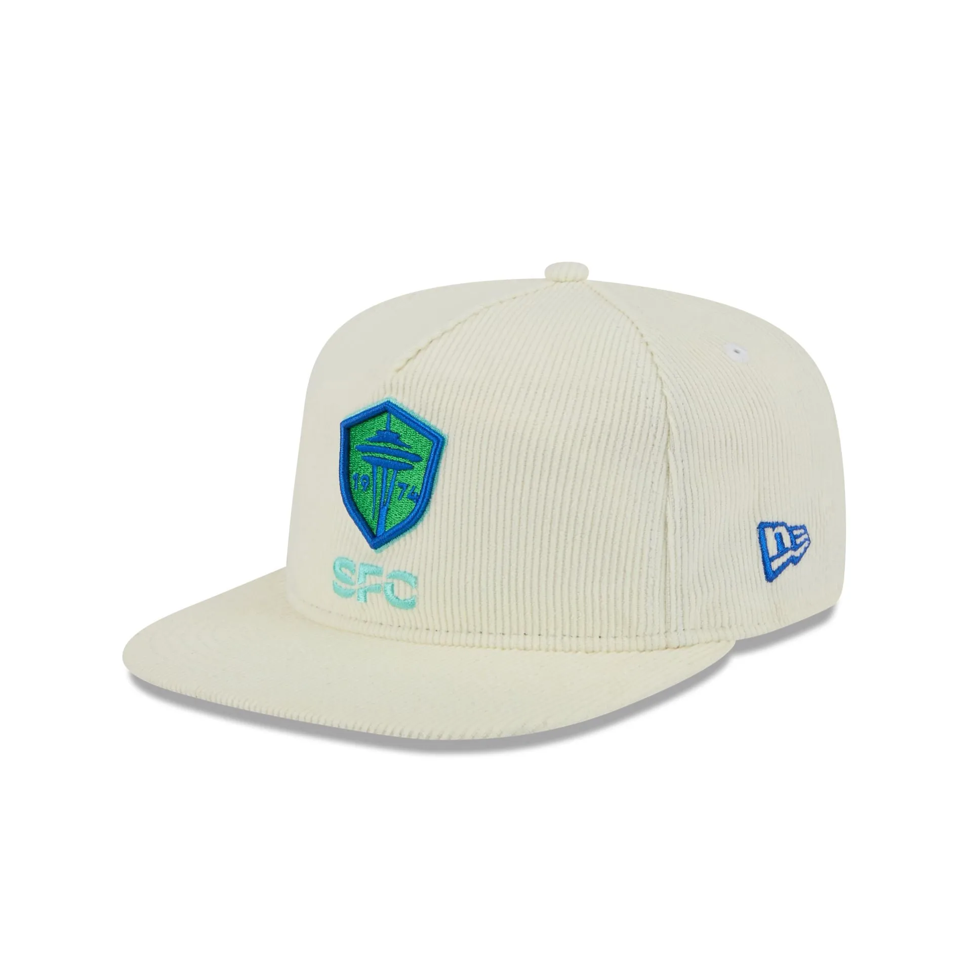 Seattle Sounders 2025 MLS Kickoff Golfer Hat sold by New Era