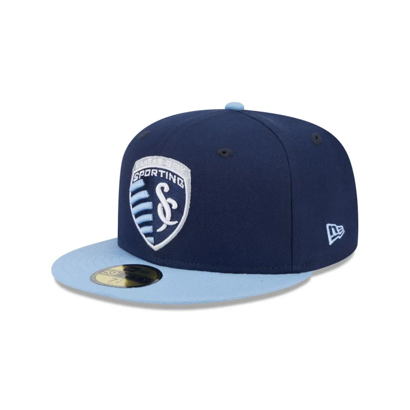 Sporting Kansas City 2025 MLS Kickoff 59FIFTY Fitted Hat sold by New Era