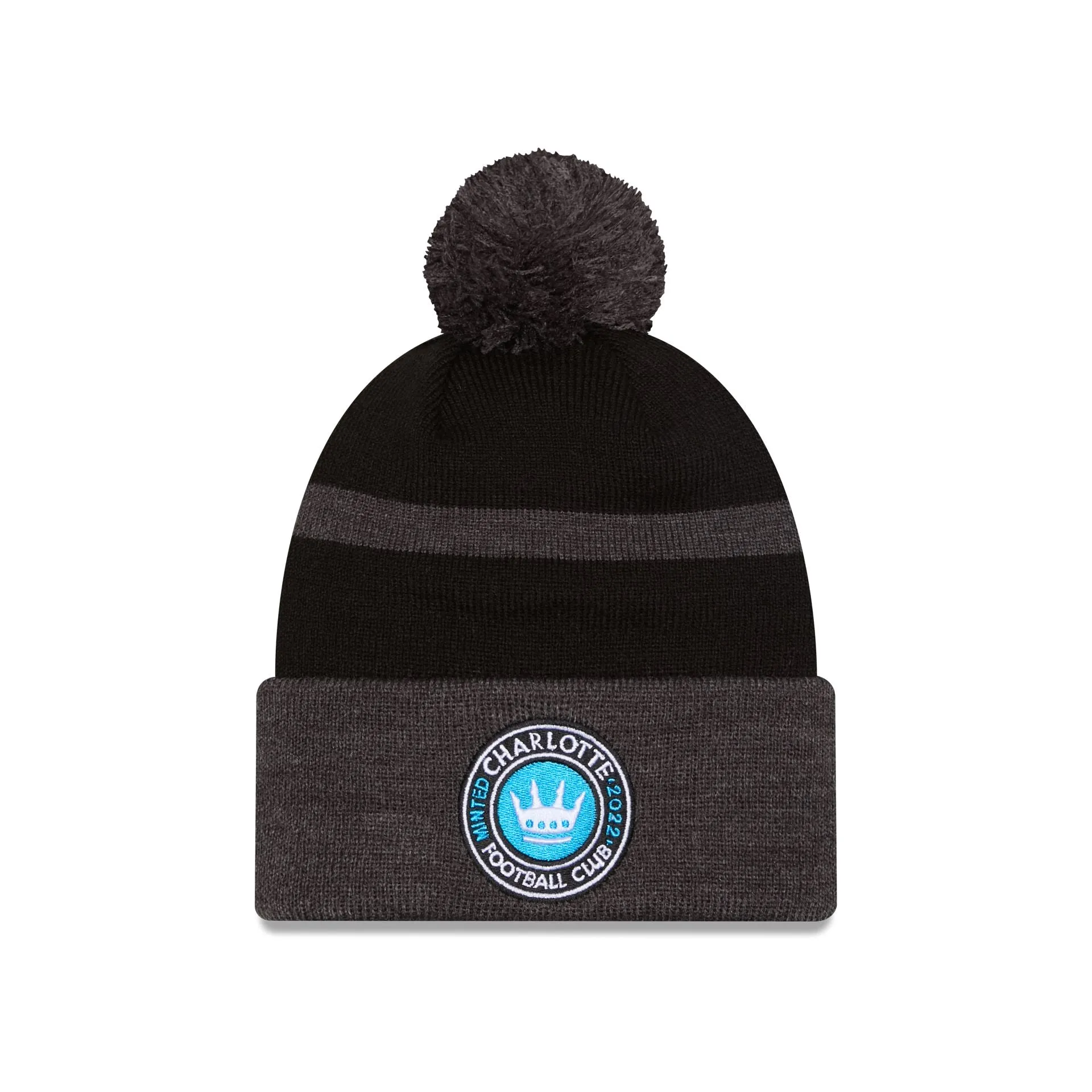 Charlotte FC 2025 MLS Kickoff Pom Knit Hat sold by New Era product image thumbnail 2