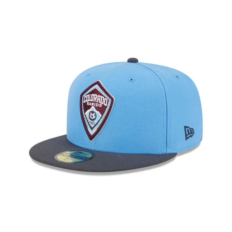 Colorado Rapids 2025 MLS Kickoff 59FIFTY Fitted Hat sold by New Era