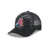 Atlanta Braves Gradient Raceway 9FORTY M-Crown A-Frame Trucker Hat sold by New Era