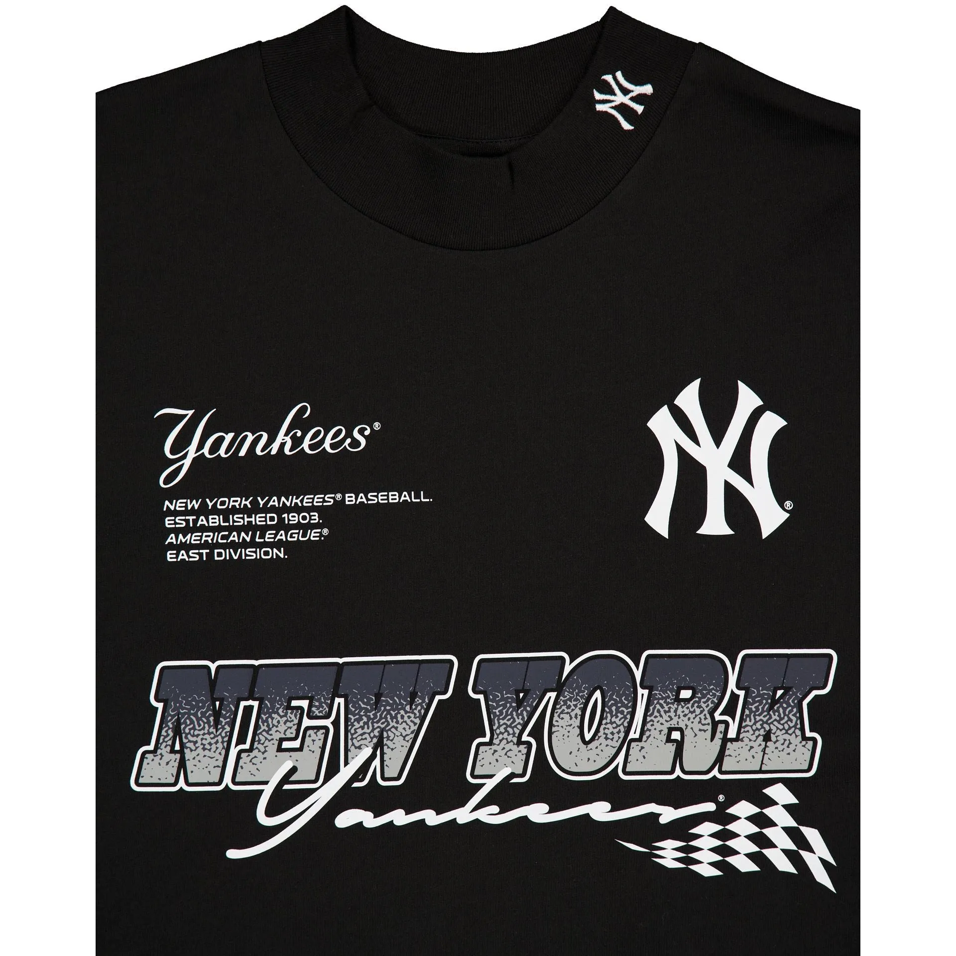 New York Yankees Modern Speed Black Long Sleeve T-Shirt sold by New Era product image thumbnail 3