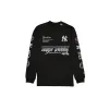 New York Yankees Modern Speed Black Long Sleeve T-Shirt sold by New Era