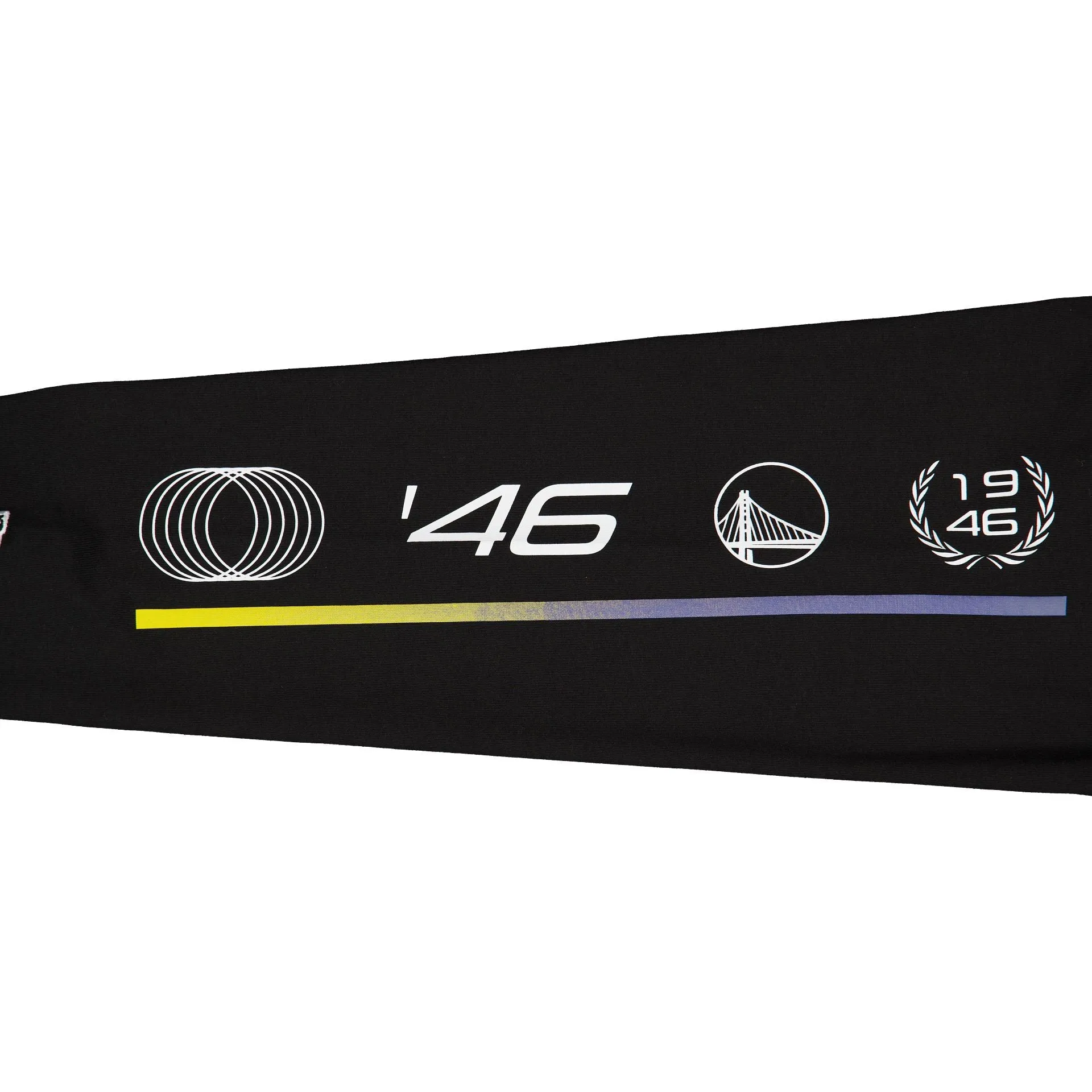 Golden State Warriors Modern Speed Black Long Sleeve T-Shirt sold by New Era product image thumbnail 4