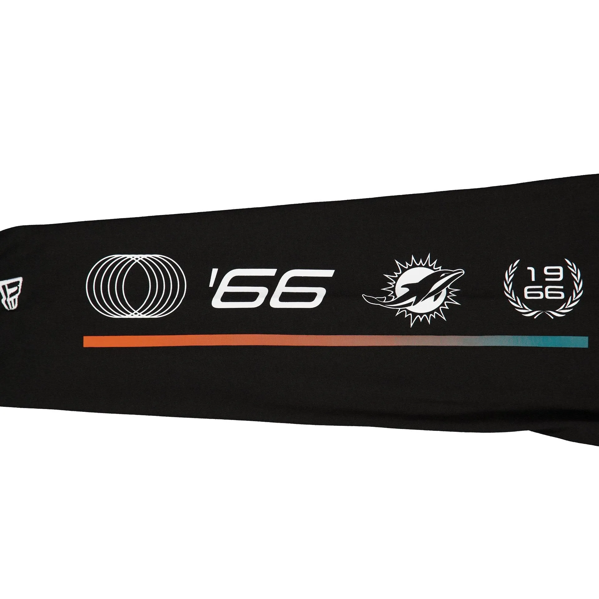 Miami Dolphins Modern Speed Black Long Sleeve T-Shirt sold by New Era product image thumbnail 4