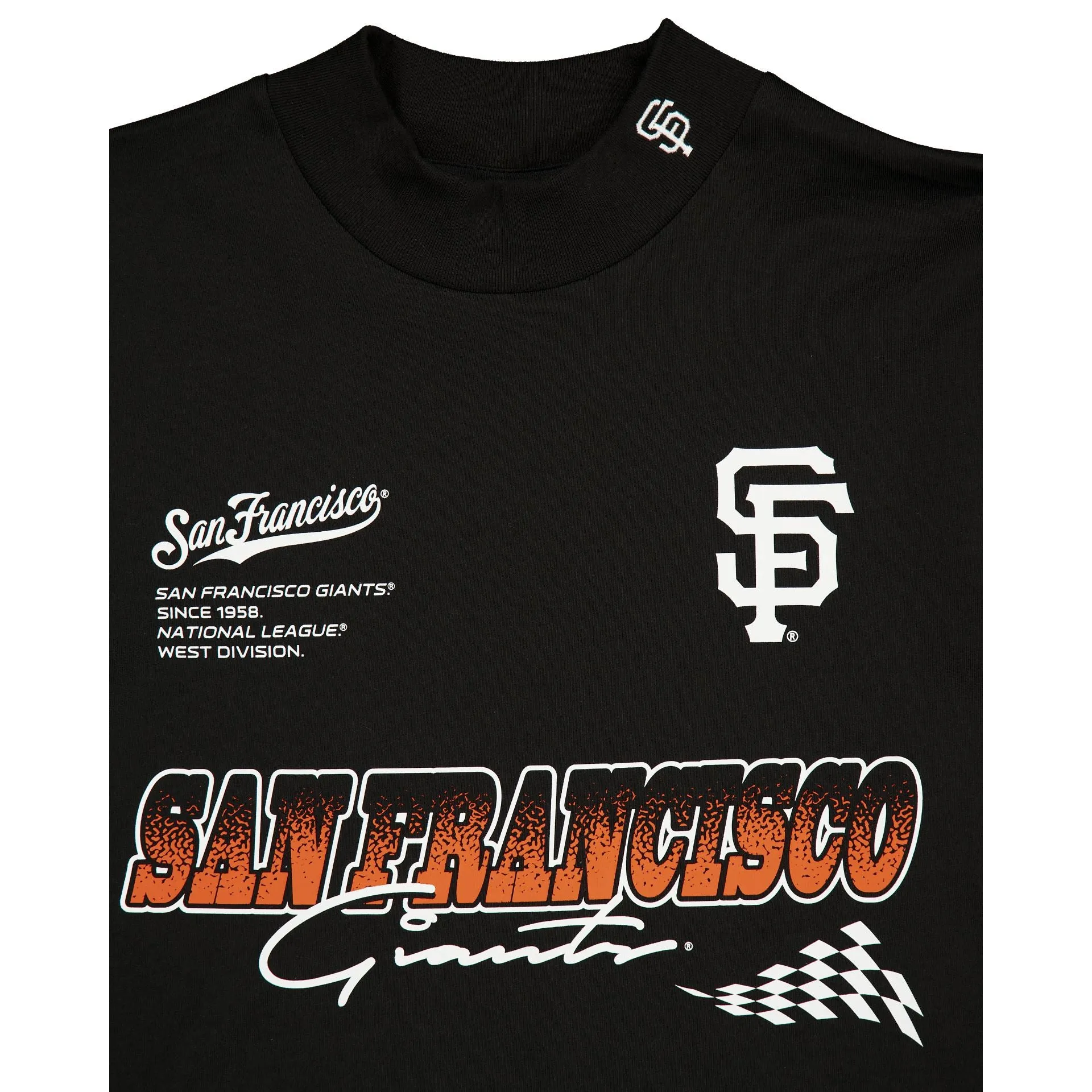San Francisco Giants Modern Speed Black Long Sleeve T-Shirt sold by New Era product image thumbnail 3