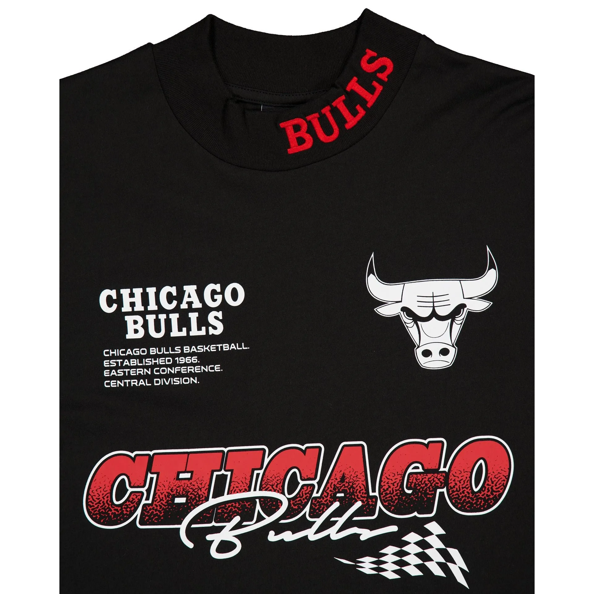 Chicago Bulls Modern Speed Black Long Sleeve T-Shirt sold by New Era product image thumbnail 3
