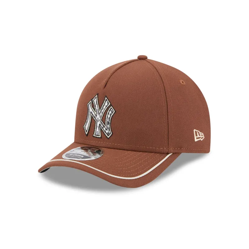 New York Yankees Motorsport 9FORTY M-Crown A-Frame Snapback Hat sold by New Era