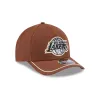 Los Angeles Lakers Motorsport 9FORTY M-Crown A-Frame Snapback Hat sold by New Era