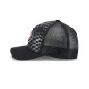 San Francisco 49ers Gradient Raceway 9FORTY M-Crown A-Frame Trucker Hat sold by New Era