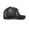 San Francisco 49ers Gradient Raceway 9FORTY M-Crown A-Frame Trucker Hat sold by New Era