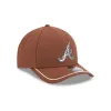 Atlanta Braves Motorsport 9FORTY M-Crown A-Frame Snapback Hat sold by New Era