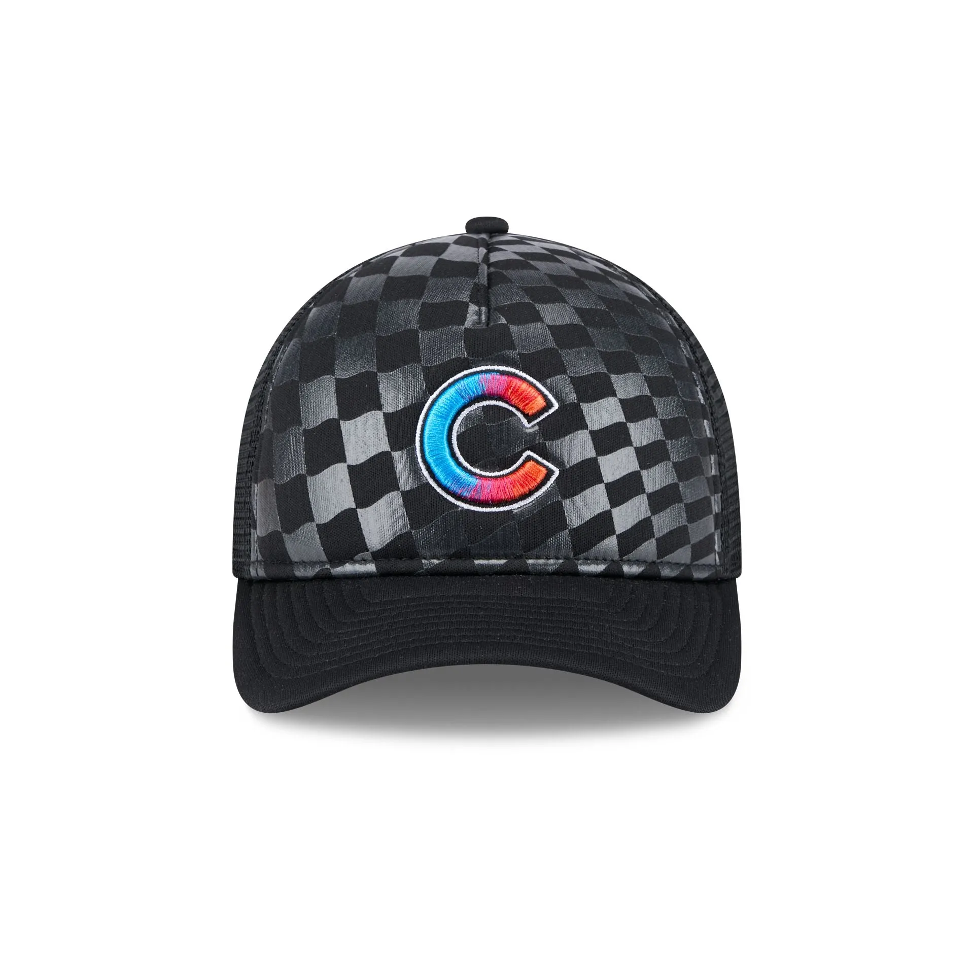 Chicago Cubs Gradient Raceway 9FORTY M-Crown A-Frame Trucker Hat sold by New Era product image thumbnail 2