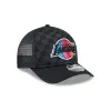 Los Angeles Lakers Gradient Raceway 9FORTY M-Crown A-Frame Trucker Hat sold by New Era