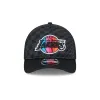 Los Angeles Lakers Gradient Raceway 9FORTY M-Crown A-Frame Trucker Hat sold by New Era