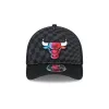 Chicago Bulls Gradient Raceway 9FORTY M-Crown A-Frame Trucker Hat sold by New Era