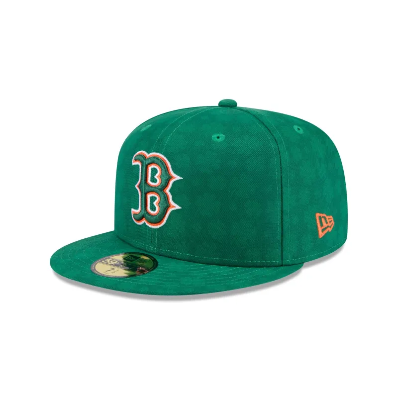 Boston Red Sox St. Patrick's Day 2025 59FIFTY Fitted Hat sold by New Era