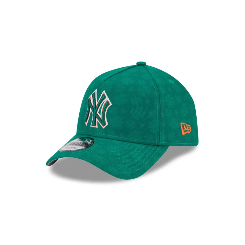 New York Yankees St. Patrick's Day 2025 9FORTY A-Frame Trucker Hat sold by New Era