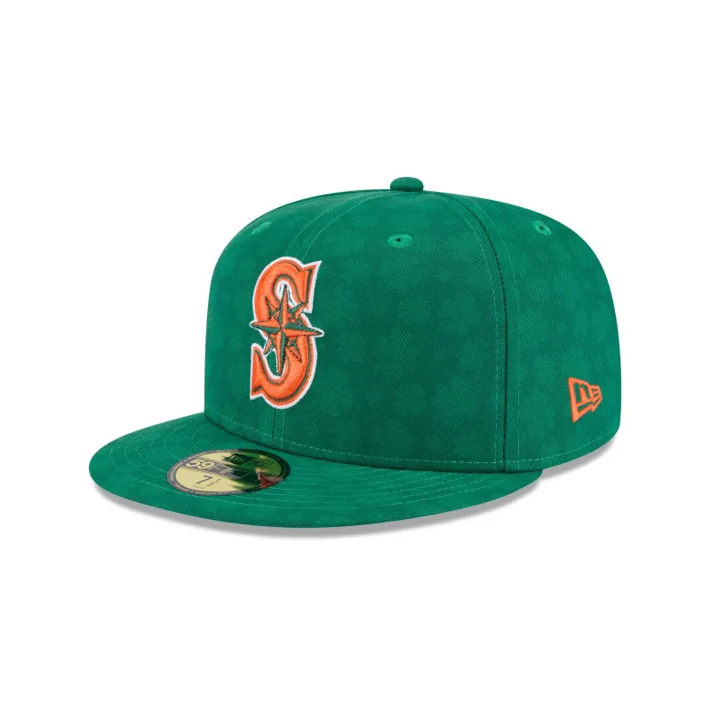 Seattle Mariners St. Patrick's Day 2025 59FIFTY Fitted Hat sold by New Era