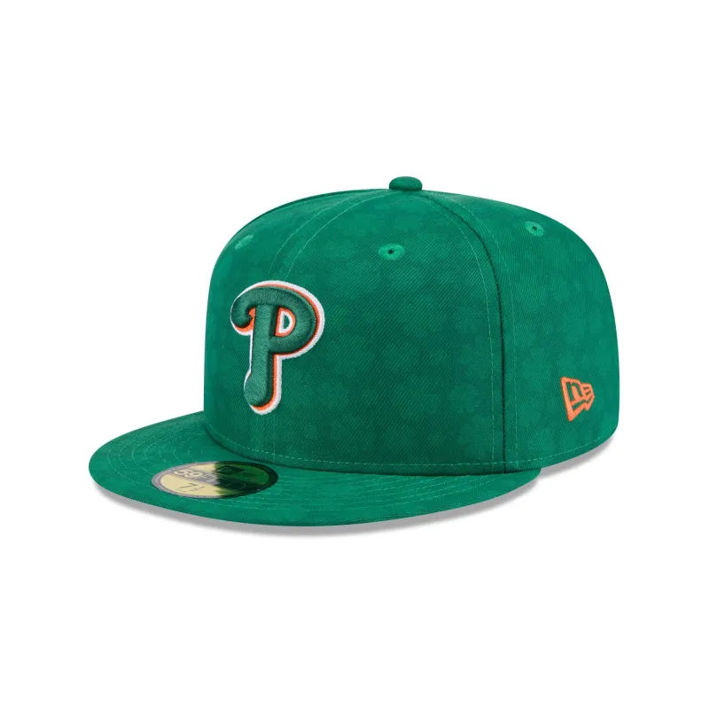 Philadelphia Phillies St. Patrick's Day 2025 59FIFTY Fitted Hat sold by New Era